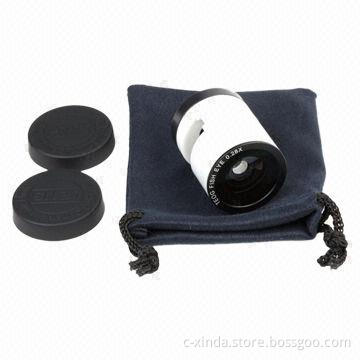 3-in-1 Camera Lenses (Fisheye/Wide Angle/Macro) for iPhone 5, Made of Top-grade Aluminum